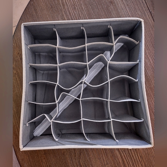 Soft sock drawer organizer for dresser drawer NEW - Picture 1 of 3